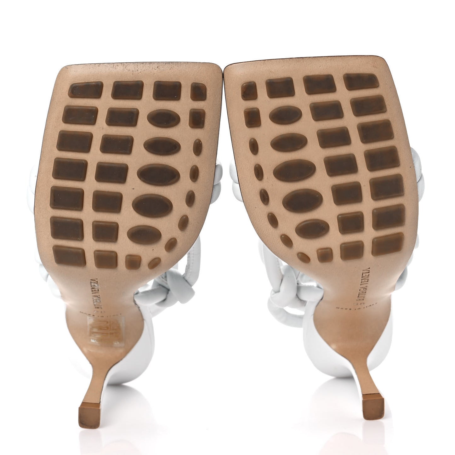 Nappa Dream Knotted Sandals 38 White