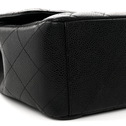 Chanel Caviar Quilted Maxi Double Flap Black 9 of 11