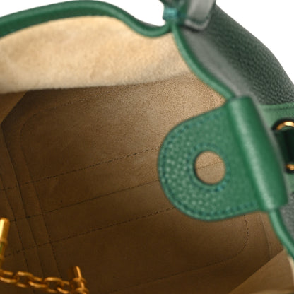 Loro Piana Grained Calfskin Micro Bale Bag Forest Leaves 5 of 9