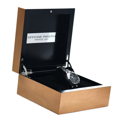 Panerai Stainless Steel 44mm Luminor Chronograph Automatic Watch Black PAM00072 5 of 5