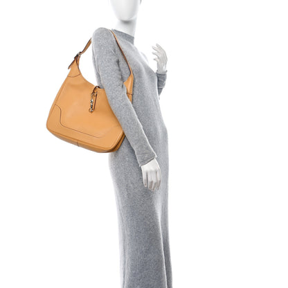 Hermes Taurillon Clemence Sac Trim II 35 Naturel Sable 2 of 9
