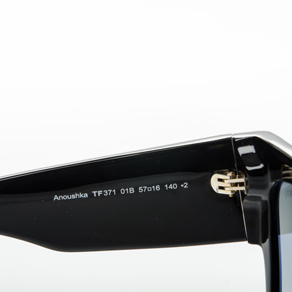 Tom Ford Acetate Anoushka Cat Eye Sunglasses TF371 Black 6 of 6