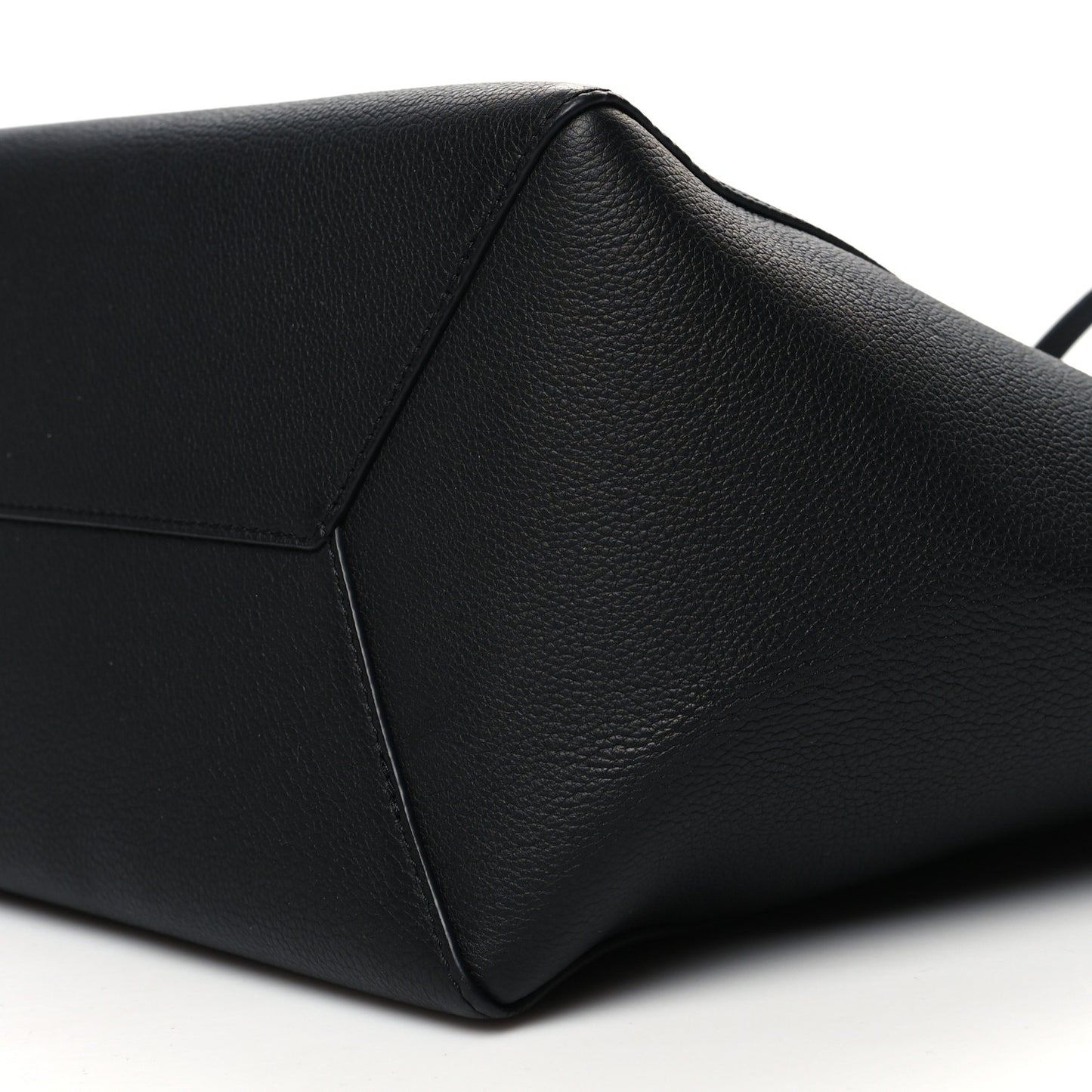 Calfskin Lockme Cabas Black