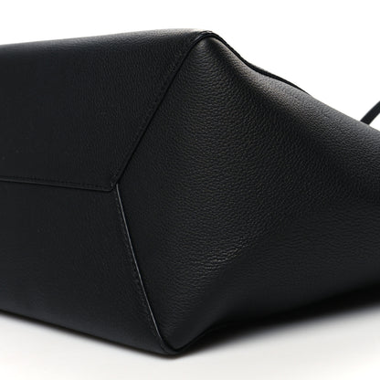 Louis Vuitton Calfskin Lockme Cabas Black 9 of 9