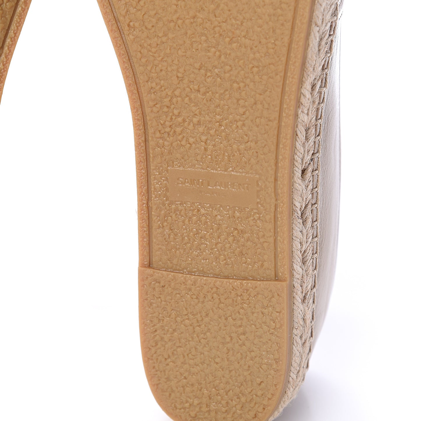 Lambskin Monogram Espadrilles 40 Nude