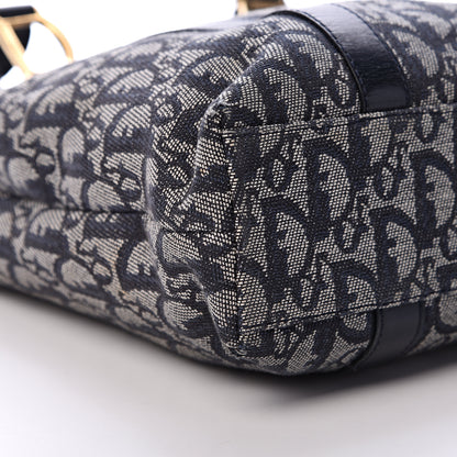 Christian Dior Monogram Tote Blue 8 of 13