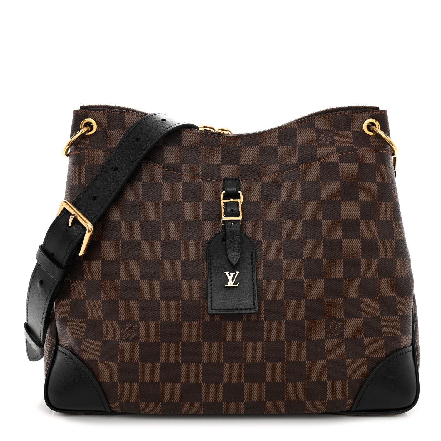 Louis Vuitton Damier Ebene Odeon PM Black 1 of 10