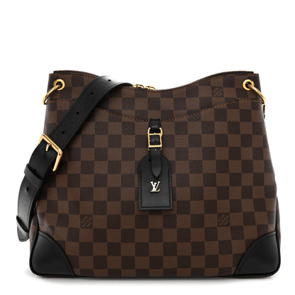 Louis Vuitton Damier Ebene Odeon PM Black 1 of 10