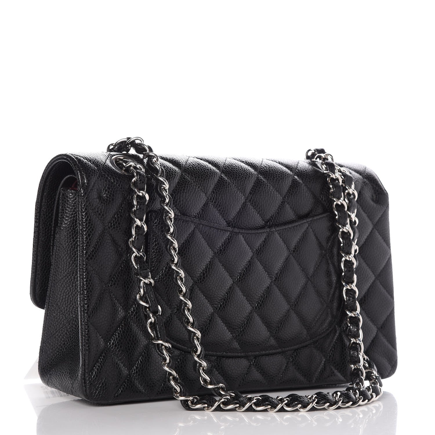 Chanel Caviar Quilted Medium Double Flap Black 4 of 9