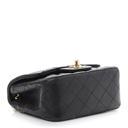 Chanel Lambskin Quilted Mini Square Flap Black 3 of 9