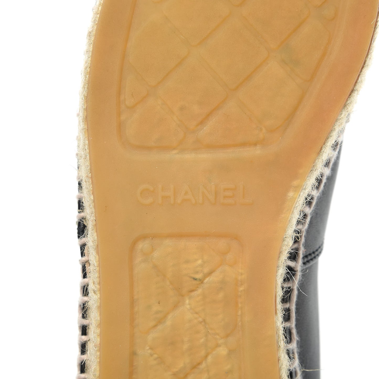 Lambskin CC Espadrilles 40 Black