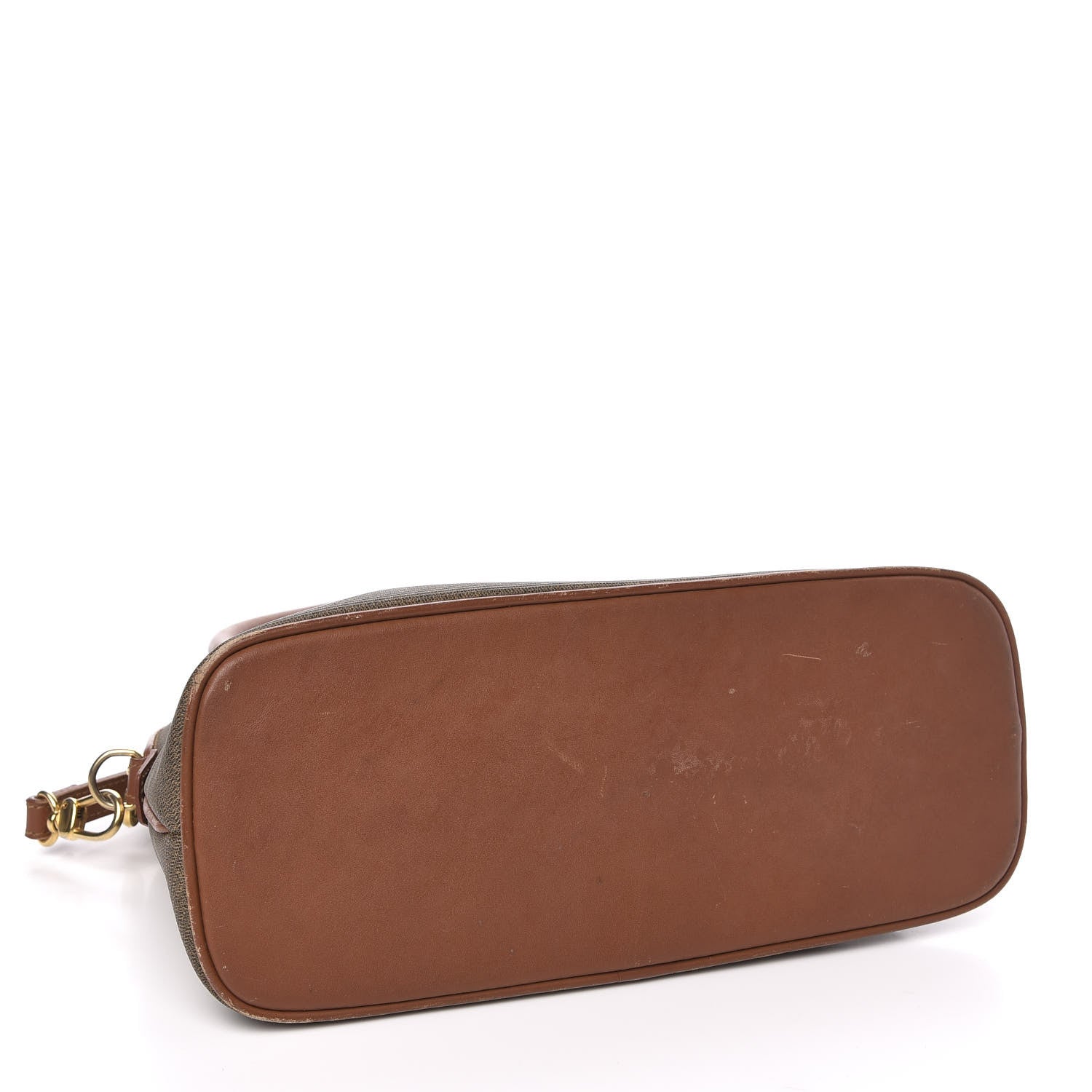 Fendi Nappa Canvas Top Handle Bag Brown 4 of 13