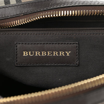 Burberry Haymarket Check Small Gladstone Chocolate 6 of 13