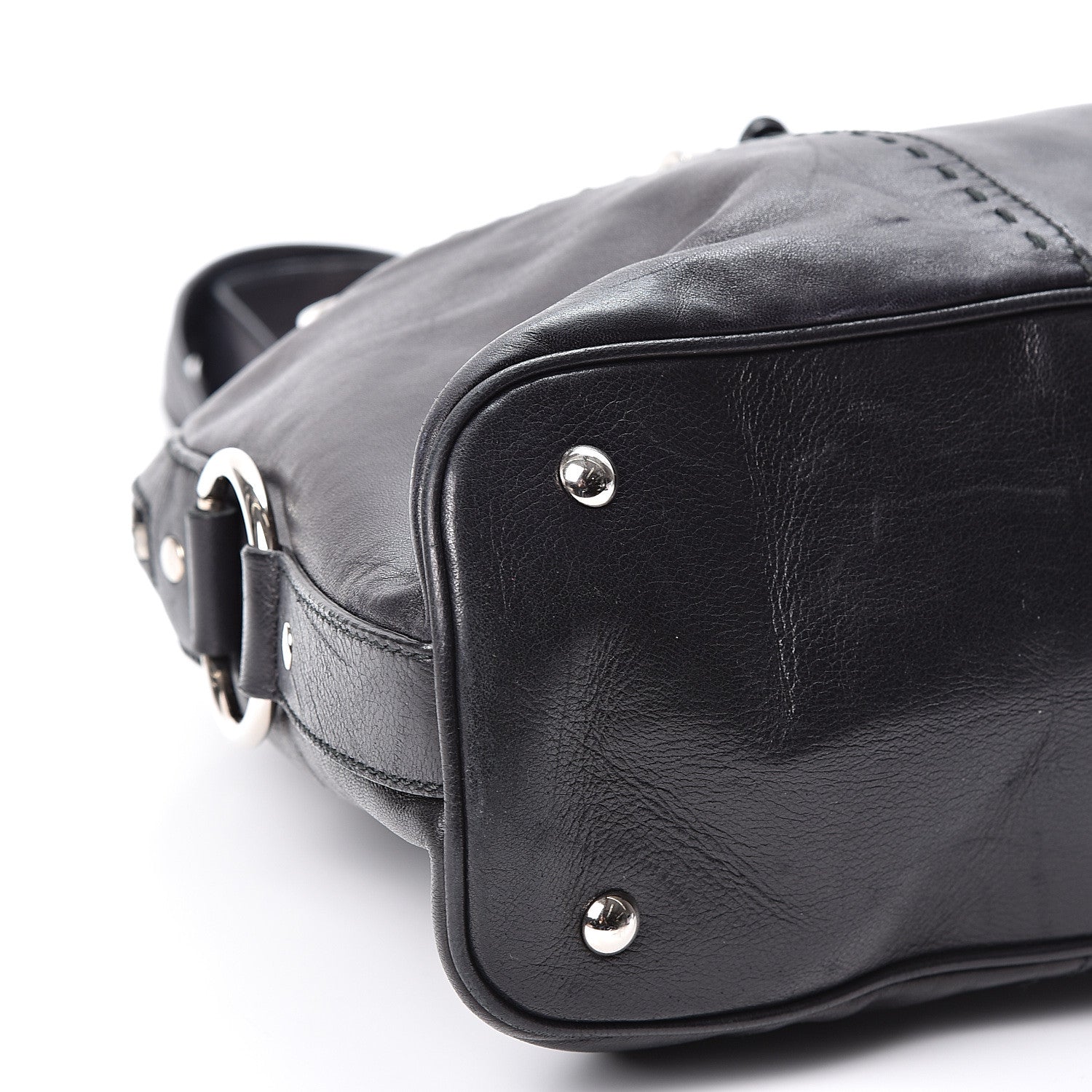 Saint Laurent Calfskin Large Muse Black 9 of 9