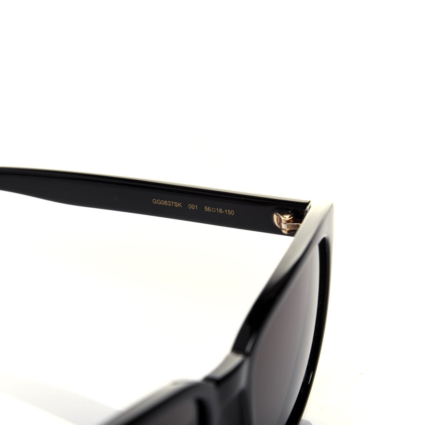 Acetate Sunglasses GG0637SK Black