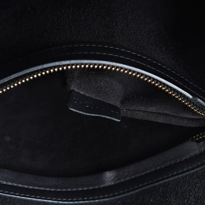 Celine Natural Calfskin Medium Phantom Luggage Black 7 of 15