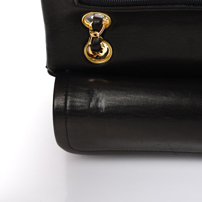 Chanel Lambskin Quilted Small Double Flap Black 11 of 20