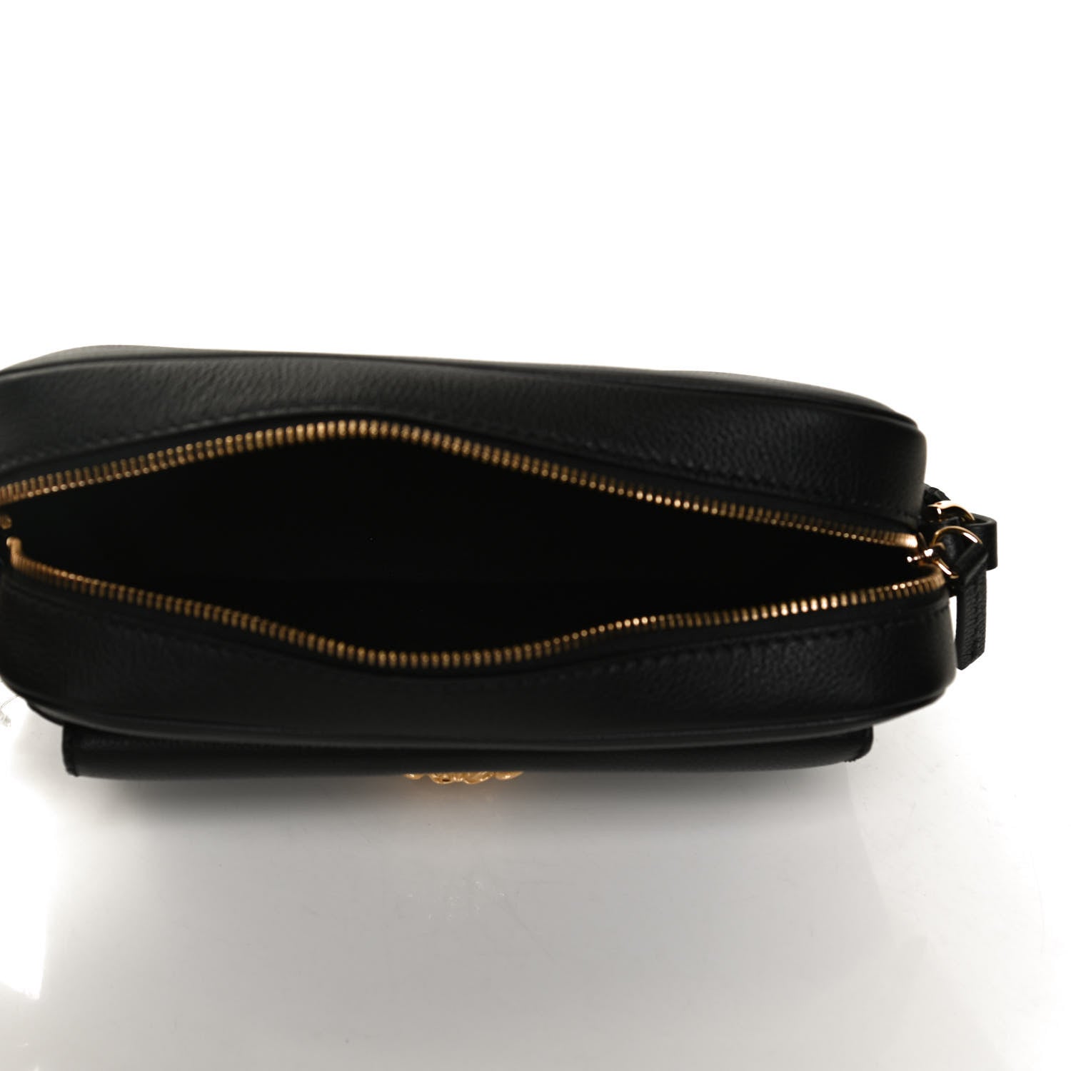 Versace Grained Calfskin Medusa Camera Bag Black 5 of 13