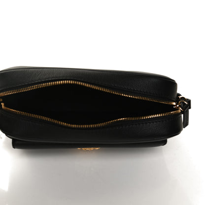 Versace Grained Calfskin Medusa Camera Bag Black 5 of 13