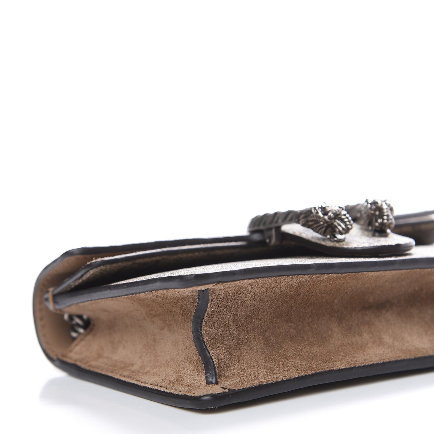 GG Supreme Monogram Super Mini Dionysus Shoulder Bag Taupe