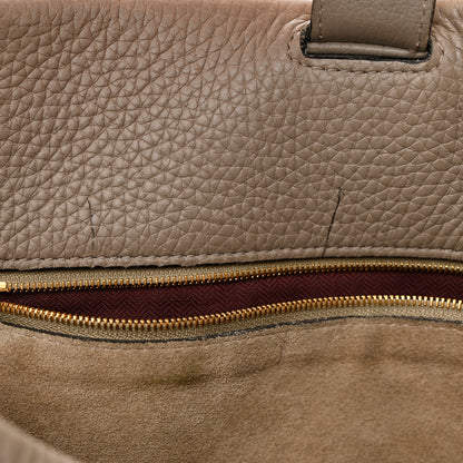 Mulberry Heavy Grain Small Iris Tote Grey Dark Clay 8 of 17