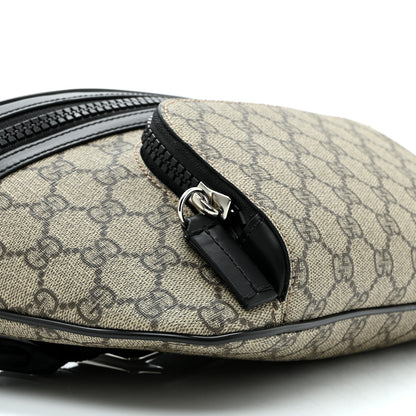 Gucci GG Supreme Monogram Belt Bag Black 9 of 9