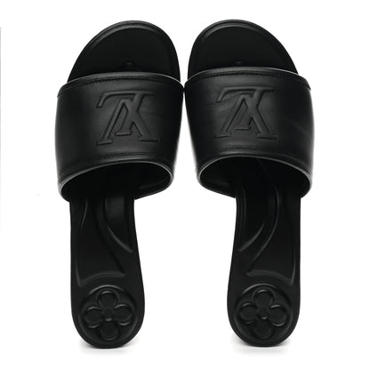 Louis Vuitton Lambskin Magnetic Mules 35 Black 2 of 10