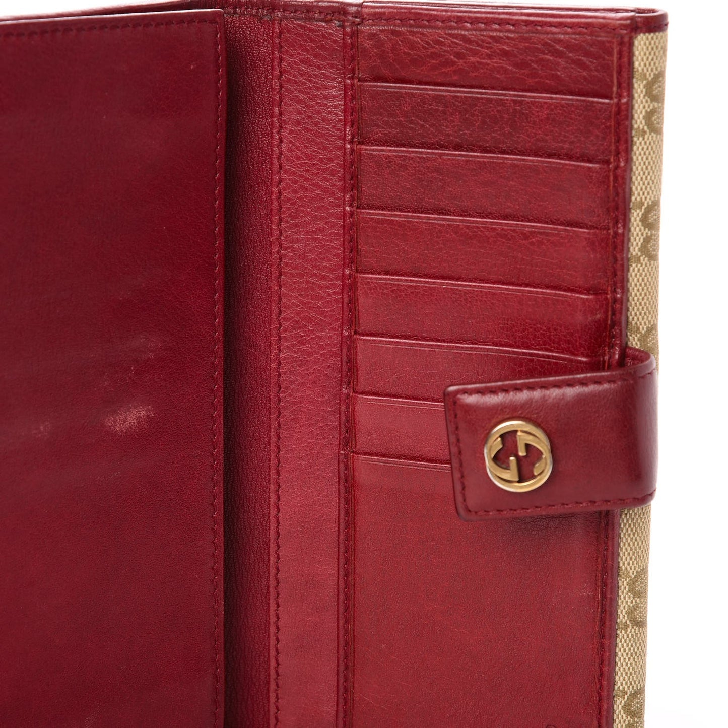 Monogram Miss GG Continental Wallet Red