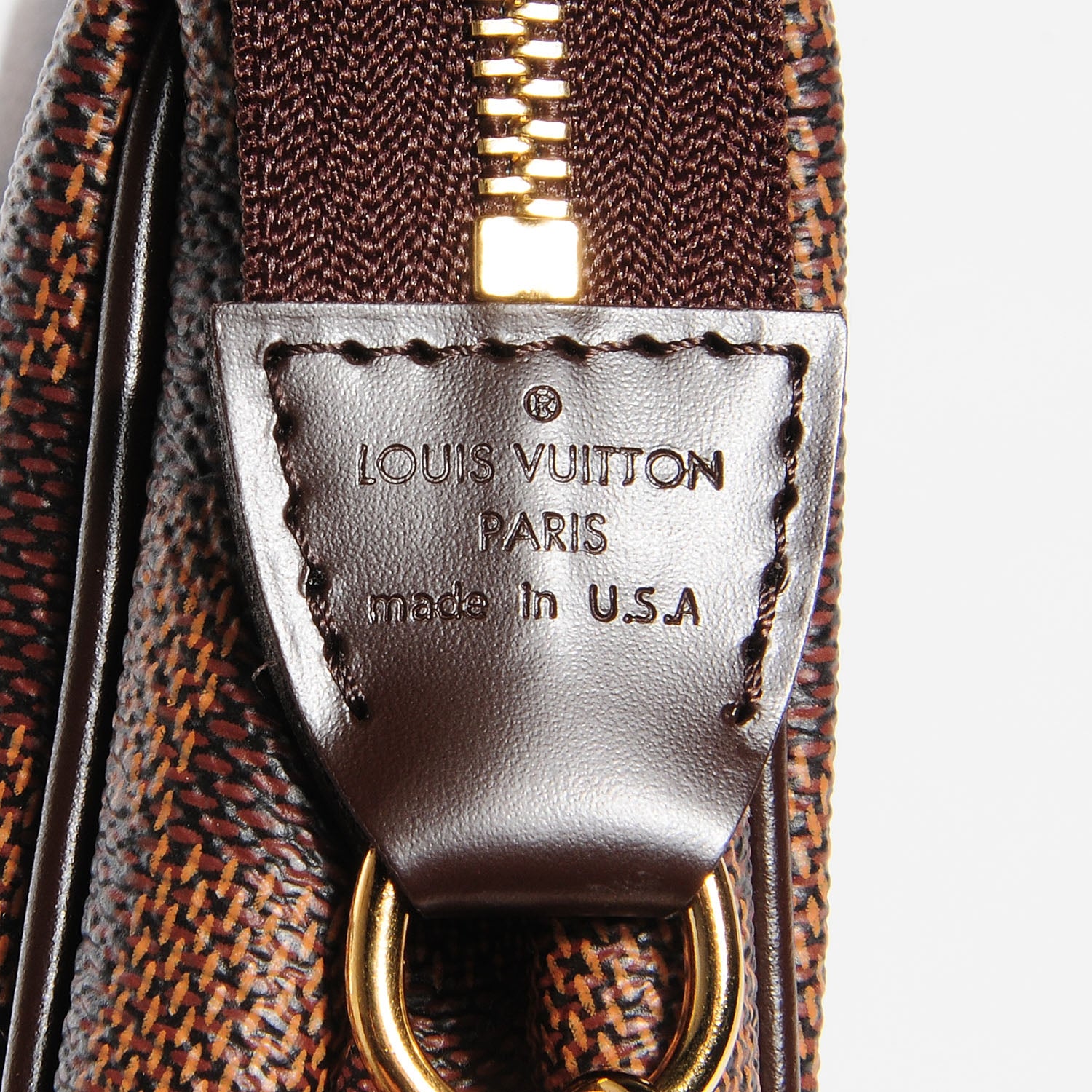 Louis Vuitton Damier Ebene Eva Clutch 8 of 8