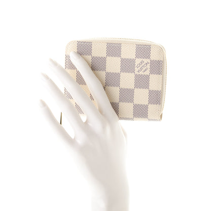 Louis Vuitton Damier Azur Zippy Coin Purse 2 of 7