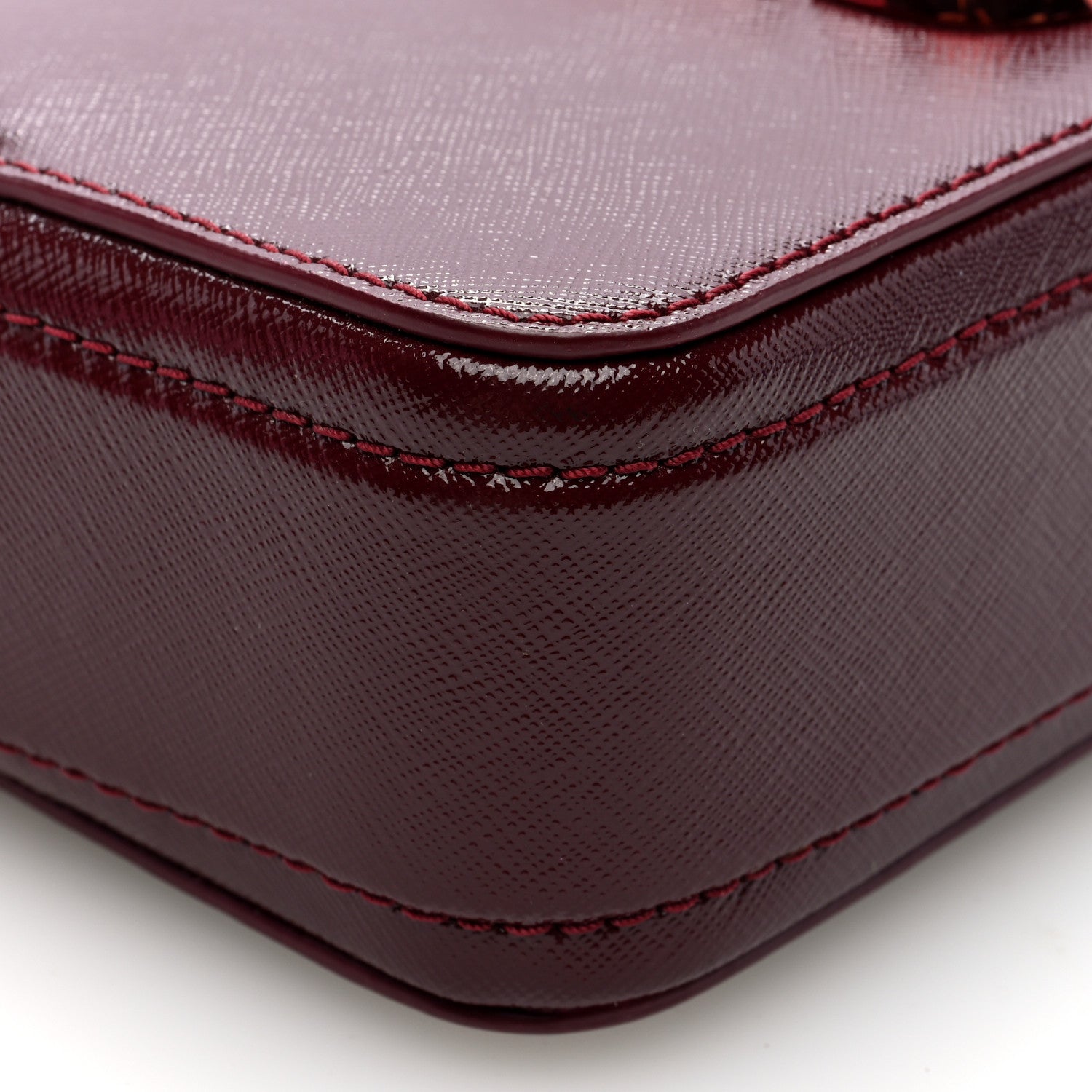 Marc Jacobs Saffiano Snapshot Camera Bag Burgundy 9 of 11