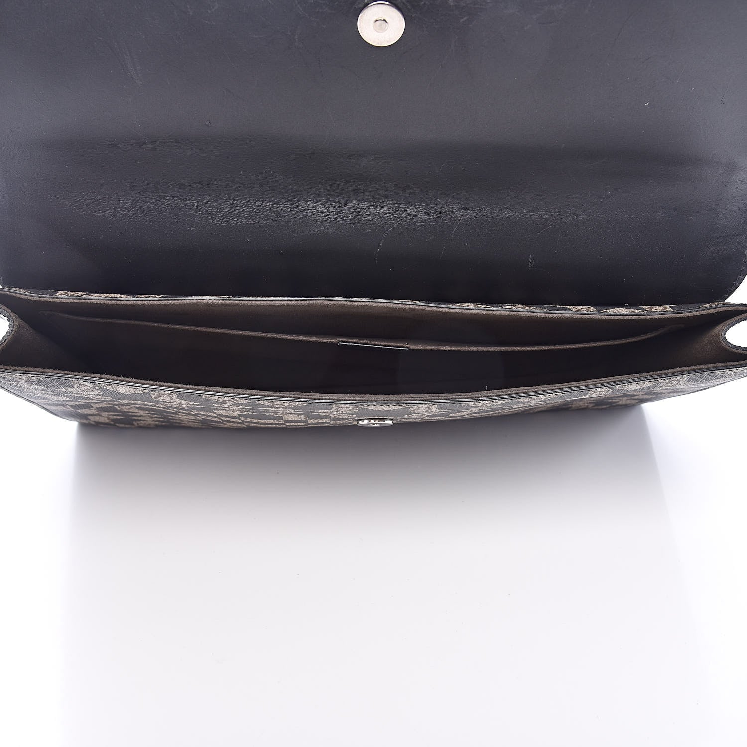 Gucci GG Supreme Monogram Caleido Print Clutch Black 5 of 17