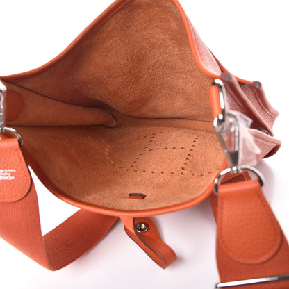 Hermes Taurillon Clemence Evelyne III PM Terre Battue 5 of 8