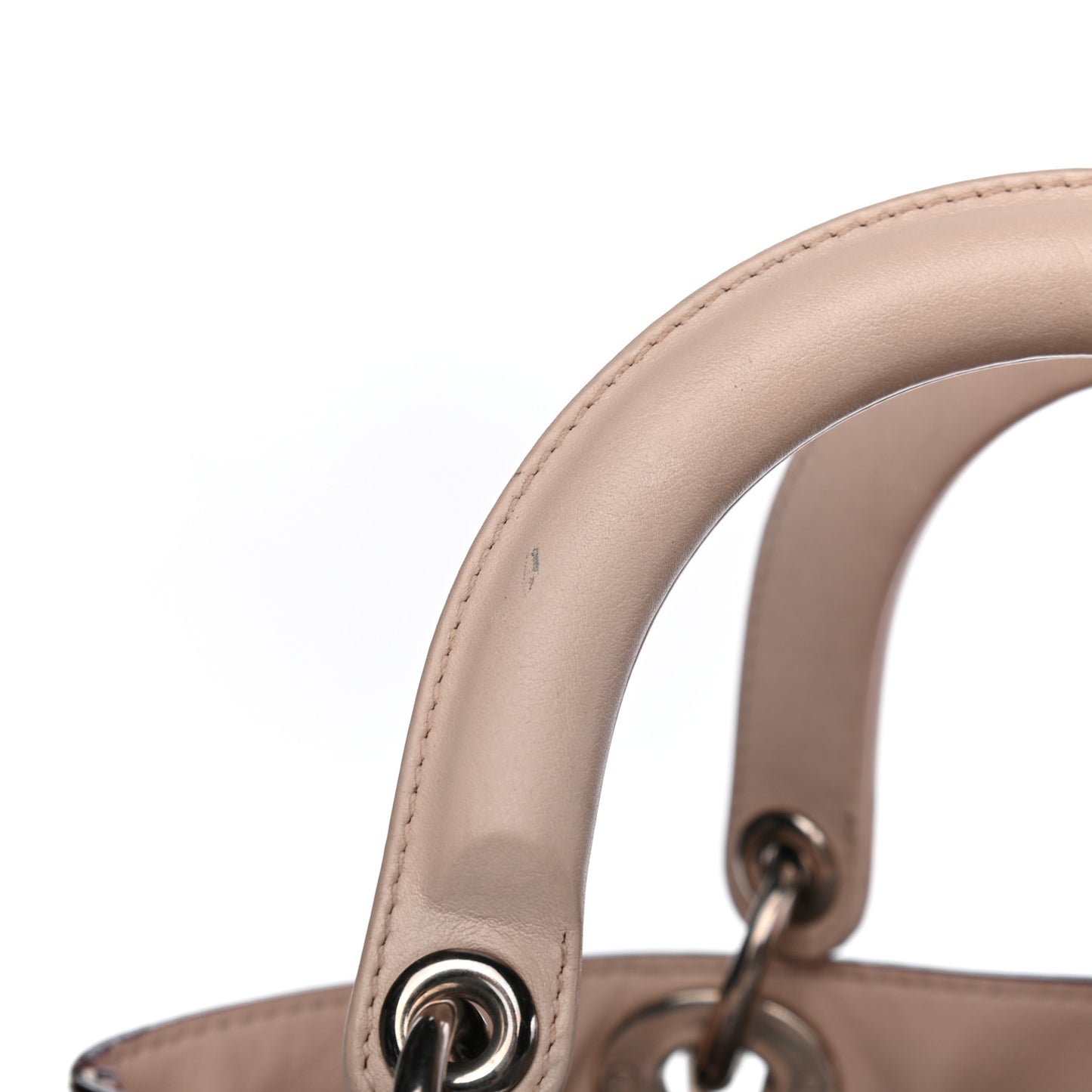 Smooth Calfskin Medium Diorissimo Tote Beige Pink