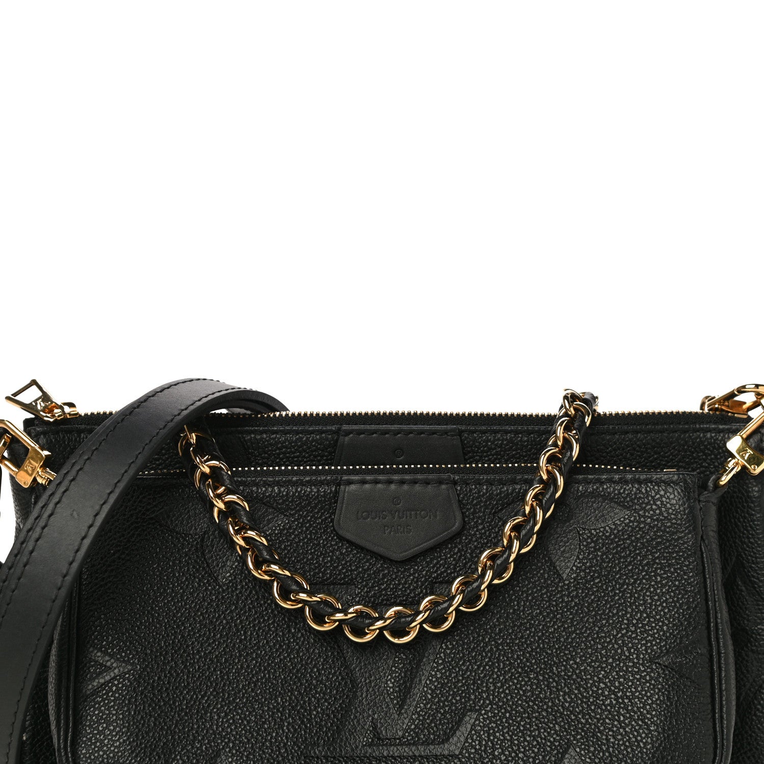 Louis Vuitton Empreinte Monogram Giant Multi Pochette Accessories Black 10 of 16
