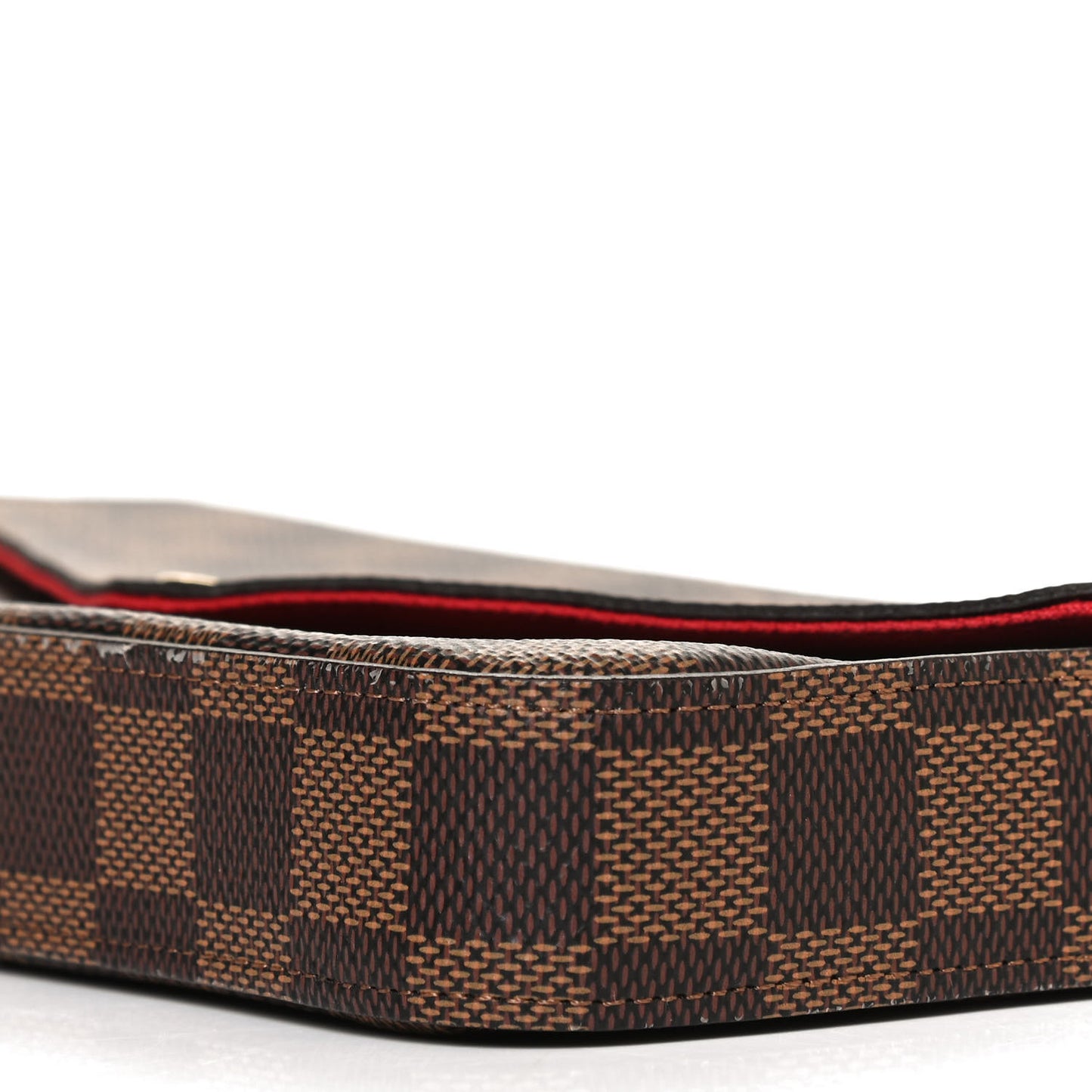 Damier Ebene Pochette Felicie Chain Wallet