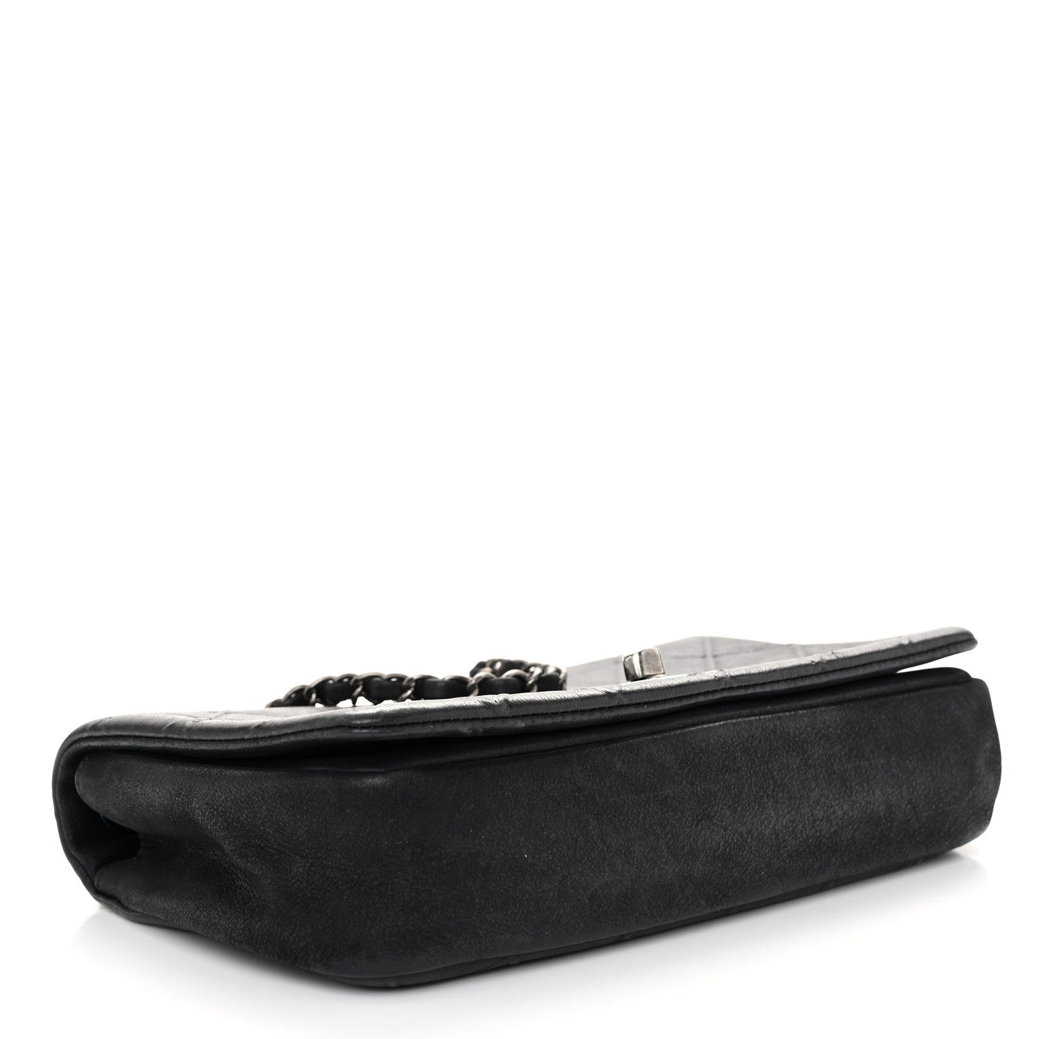 Chanel Calfskin Diamond Embossed New Chic Flap Black 4 of 11
