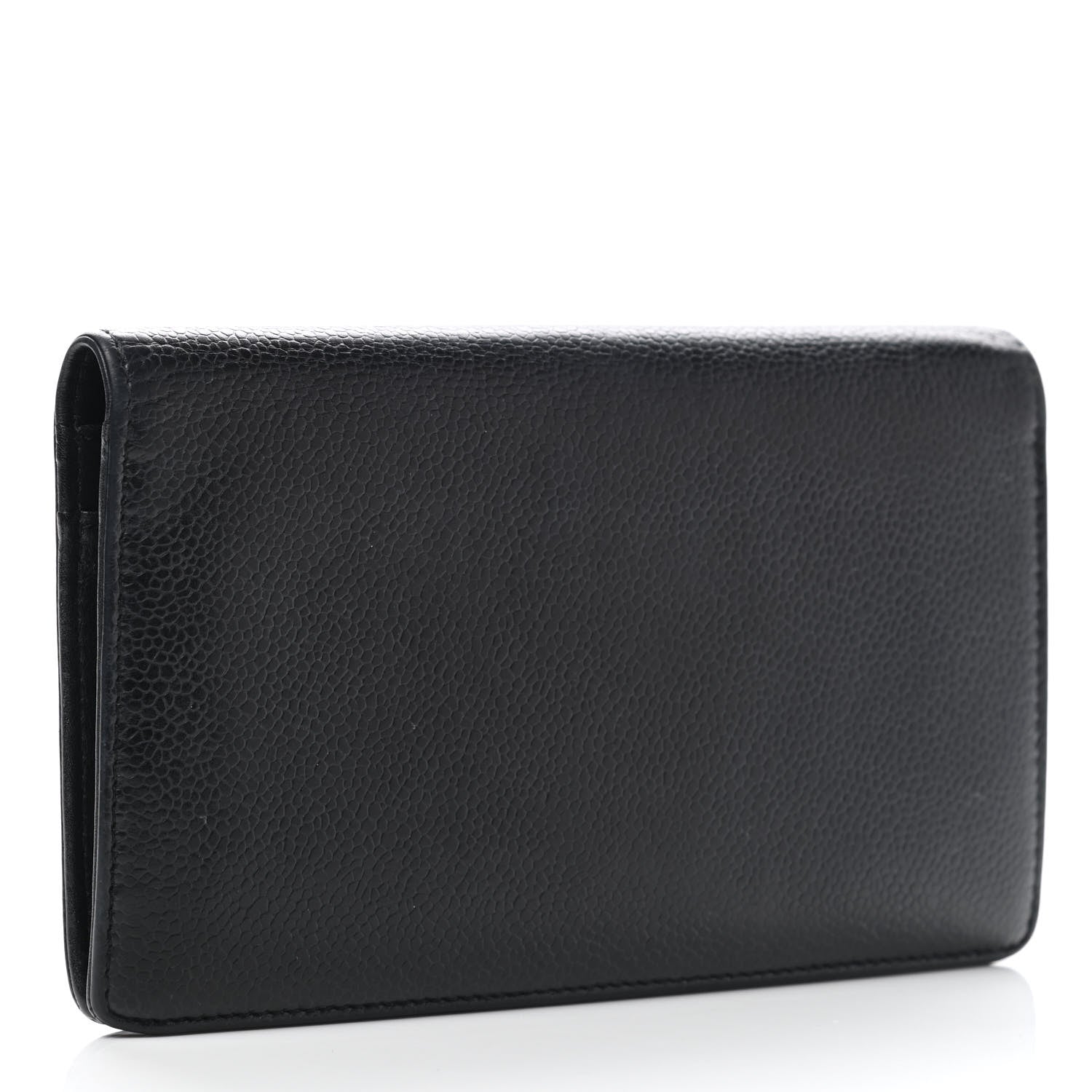 Chanel Caviar Timeless CC Yen Wallet Black 3 of 9