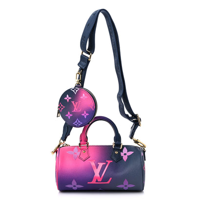 Louis Vuitton Monogram Giant Spring In The City Papillon BB Midnight Fuchsia 1 of 8