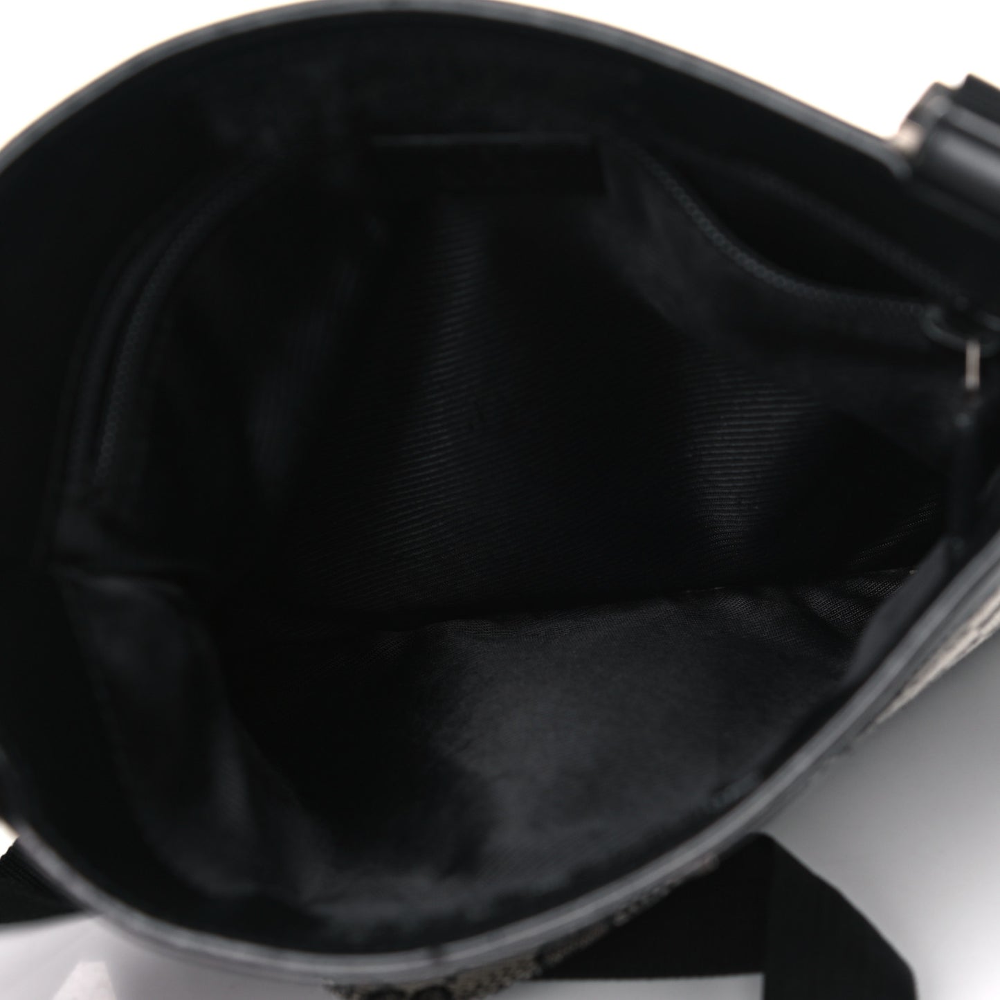 GG Monogram Messenger Crossbody Bag Black