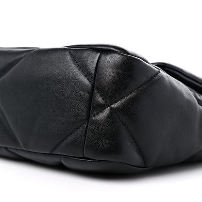 Chanel Lambskin Quilted Medium Chanel 19 Flap Black 9 of 10