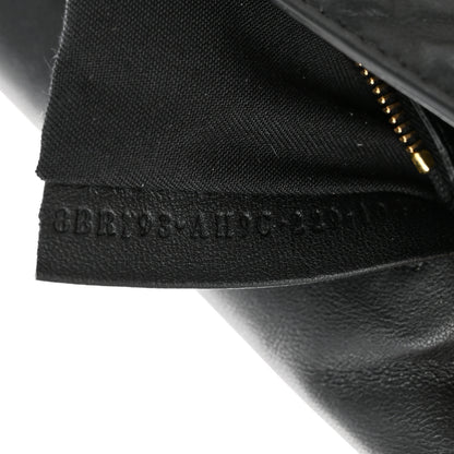Fendi Nappa Small FF Embossed Mid Chain Baguette Black 7 of 10