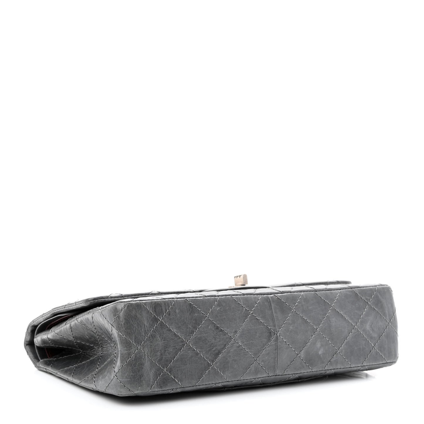 Aged Calfskin Quilted 50th Anniversary 2.55 Reissue Flap 226 Grey
