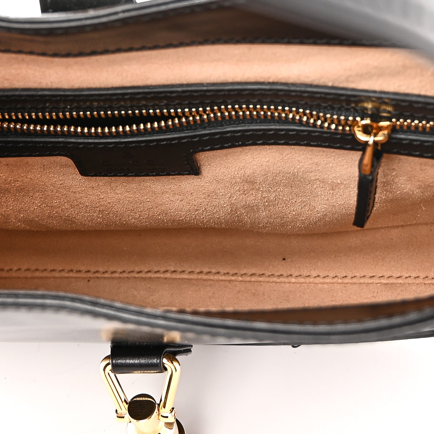 Gucci Boarded Dyana Lux Calfskin Small Jackie 1961 Hobo Black 5 of 10