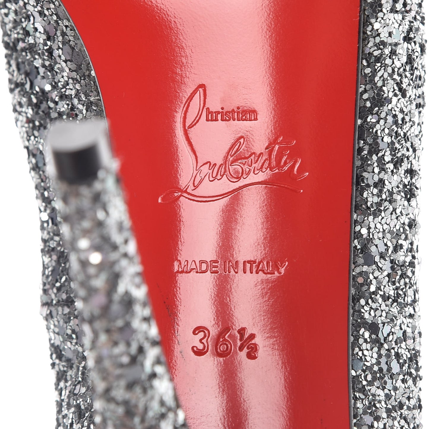 Glitter Very Prive 120 Pumps 36.5 Anthracite