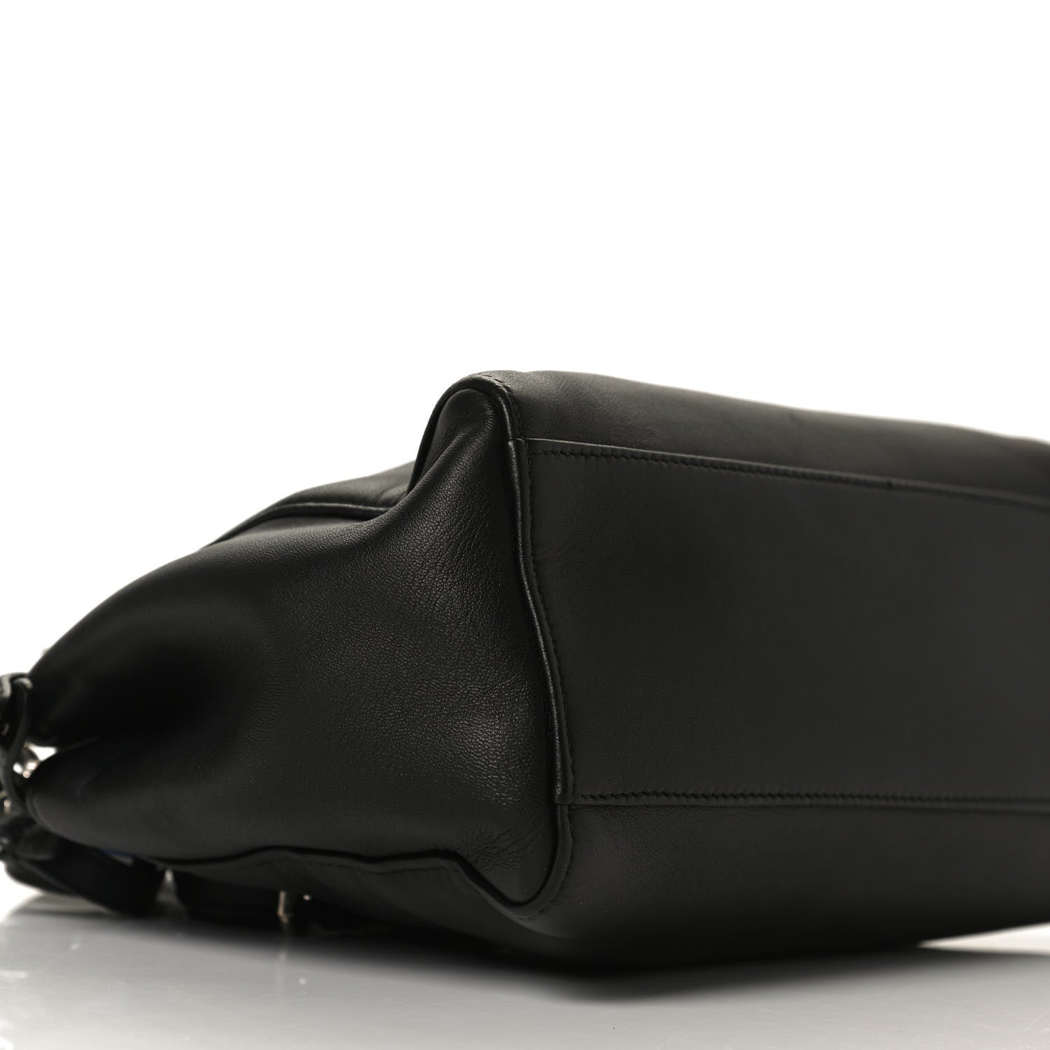 Fendi Nappa Studded Mini Peekaboo Iconic Satchel Black Multicolor 8 of 13