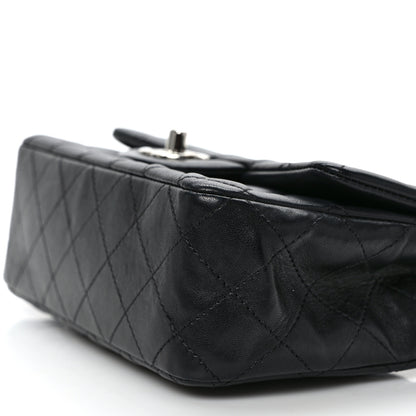 Chanel Lambskin Quilted Mini Rectangular Flap Black 9 of 12