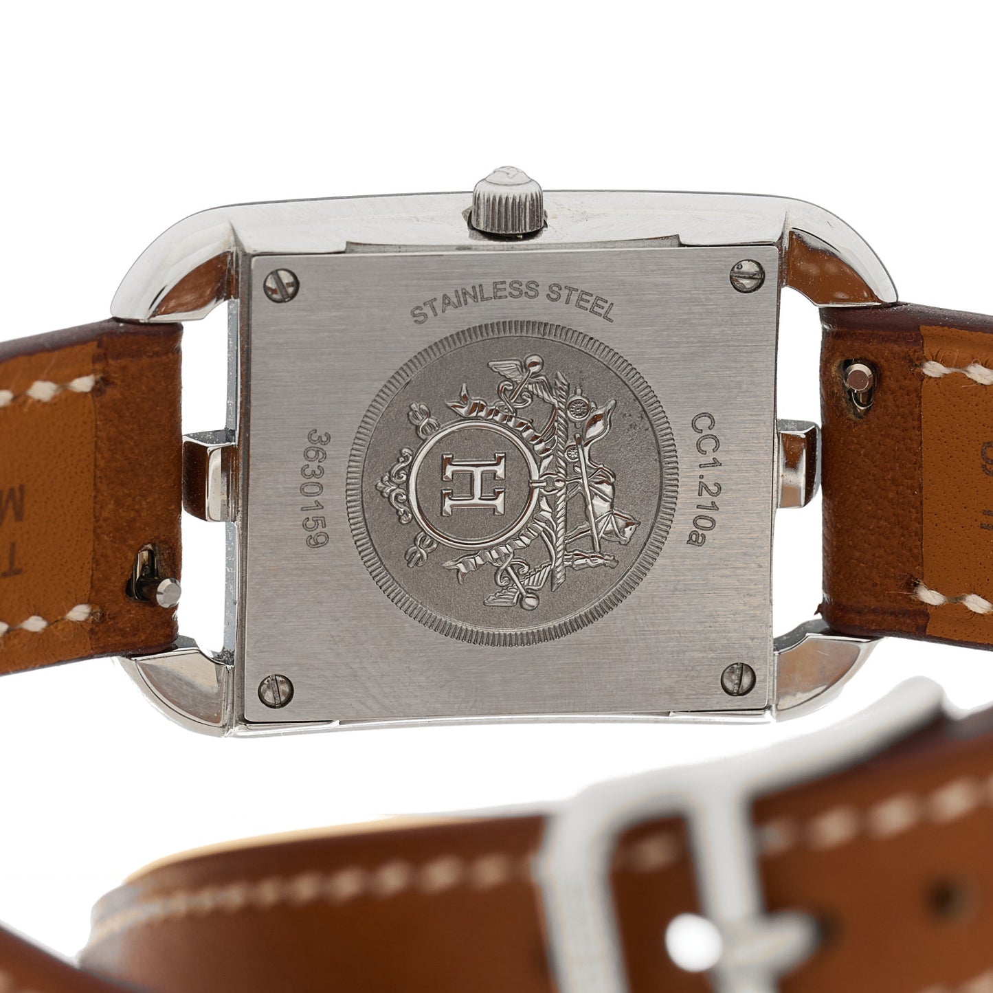 Stainless Steel Barenia 23mm Cape Cod Double Tour Quartz Watch Fauve