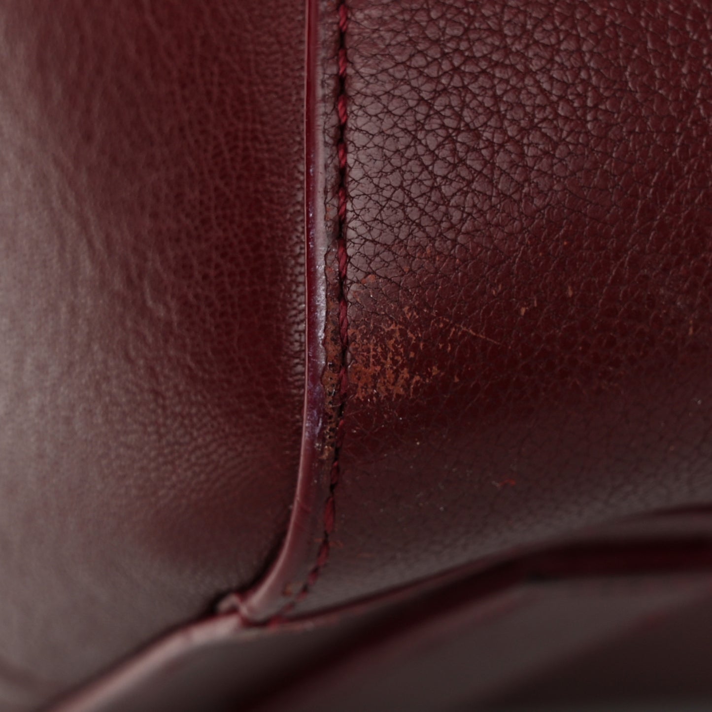 Sugar Goatskin Medium Antigona Oxblood