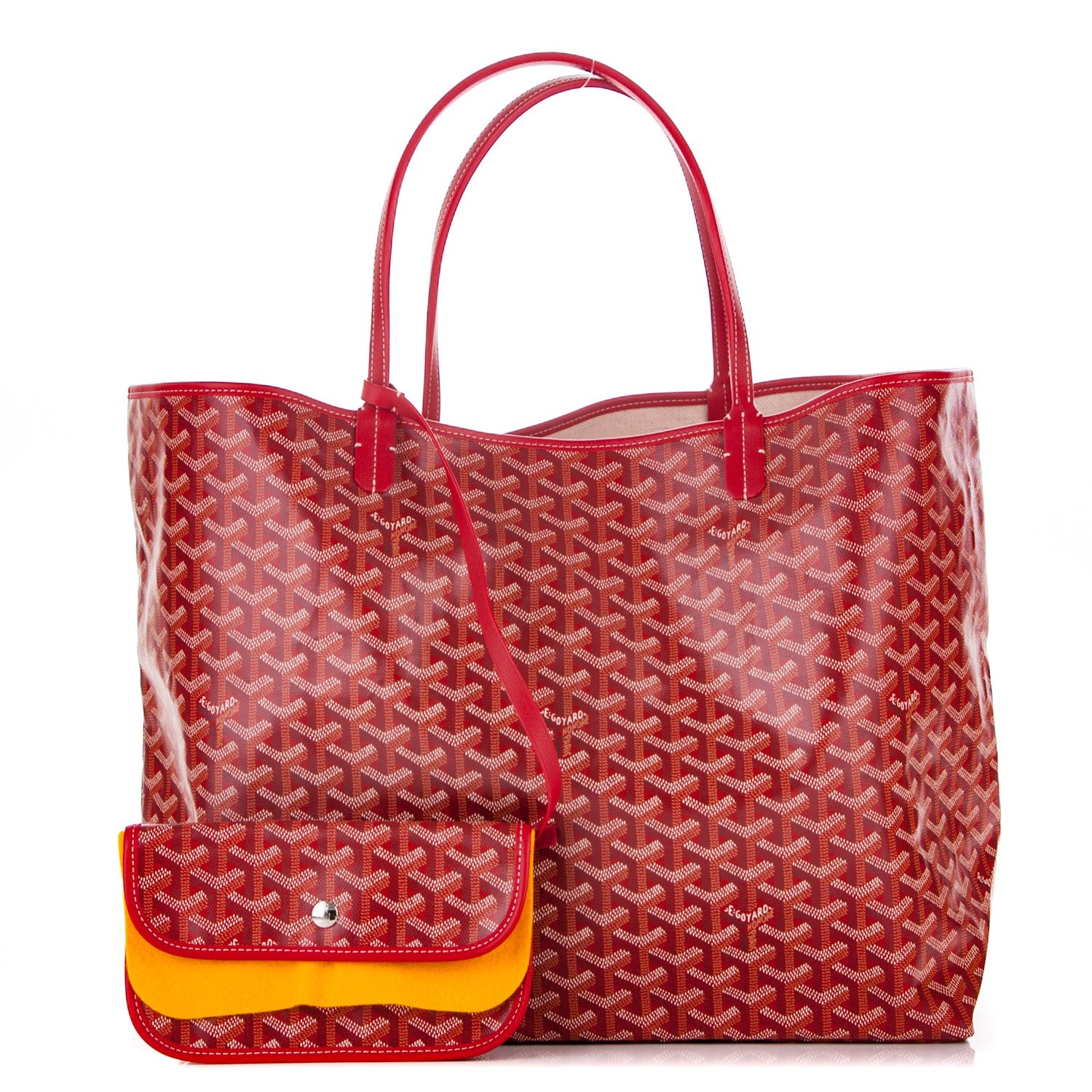 Goyard Goyardine Saint Louis GM Red 1 of 5